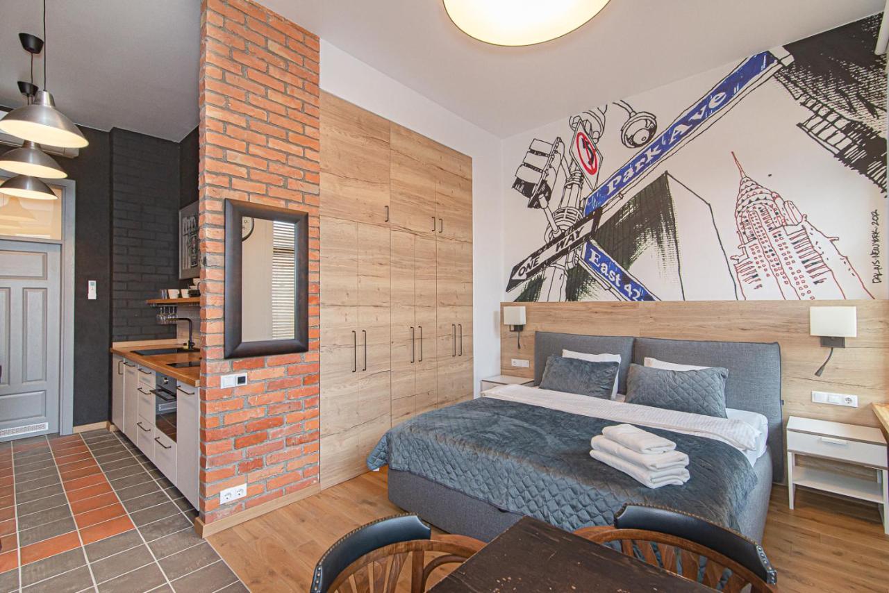 Modern Vilnius Old Town Apartment With Free Parking Ngoại thất bức ảnh